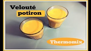 Velouté de potiron au thermomix [upl. by Ettenal439]