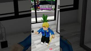 KAREN ATREVIDA SE ESCAPA DE LA POLICIA parte 2 roblox brookhaven robloxbrookhaven [upl. by Reldnahc]