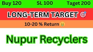 Nupur Recyclers Share Latest News  Nupur Recyclers Share Analysis [upl. by Mccormac]