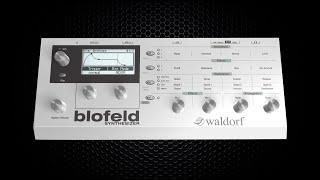 Waldorf BLOFELD  Factory Presets Demo Sounds Only [upl. by Kirschner]