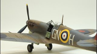 Airfix 148 Spitfire MkVb Trop Full Build Part 1 [upl. by Anerec514]