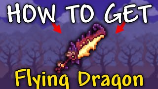 How to Get Flying Dragon in Terraria 1449  Flying Dragon Terraria [upl. by Nwahsad]