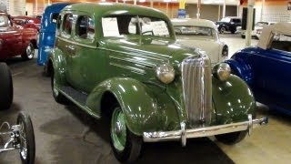 1936 Chevrolet Standard Sedan 216 Stovebolt Six [upl. by Harrad]