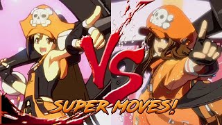 GUILTY GEAR Xrd Rev2 VS STRIVE  quotOVERDRIVES quot ComparisoN [upl. by Vocaay]