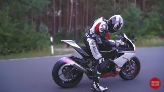 Aprilia RSV4  sc project sound exhaust rev [upl. by Ivers448]