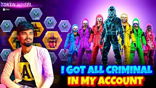 😭கதறி அழுத GT KING😭  FREE FIRE NEW TOP CRIMINAL RING SPIN VIDEO TAMIL [upl. by Irbua]