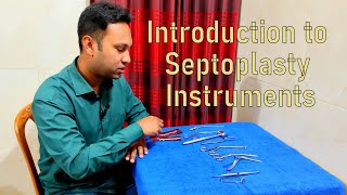 Instruments for Septoplasty Surgery Correct Name Identification amp Use [upl. by Asiaj]