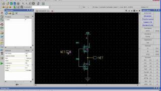 VLSI Tutorial 1 Creating a schematic in Mentor Graphics Design Architect using ADKDAIC [upl. by Beckerman]