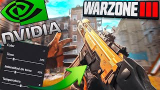 Como MEJORAR los colores en WARZONE 3✅💣  Filtros NVIDIA 2024 💣✅ [upl. by Repsag]