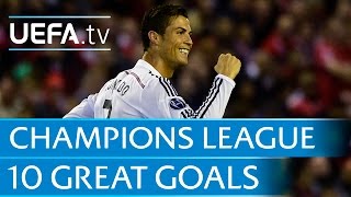 10 great goals from the 201415 UEFA Champions League [upl. by Nmutua696]