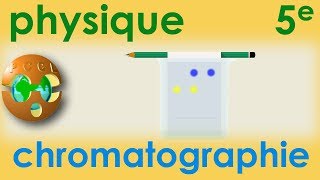 Chromatographie  PhysiqueChimie  Collège 5e [upl. by Art]