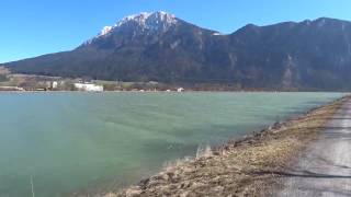 Innradweg Oberaudorf  Kiefersfelden  Kufstein [upl. by Oirottiv]