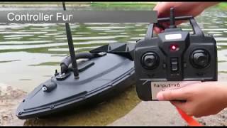 Flytec 20115 Fish Finder 15kg Loading 500m 54kmh Double Motor Fishing Bait Boat RM10231UK [upl. by Shell627]