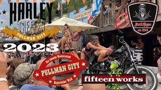 Harley Treffen in Pullman City  2023 [upl. by Ahsenac]