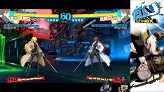 Persona 4 Arena Ultimax Pro Day part 1 [upl. by Enilorak]