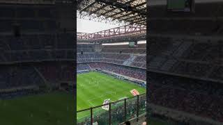 visuale terzo anello verde san siro settore 355 curva nord [upl. by Ramal]