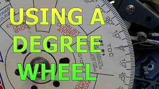 Setting Up A Degree Wheel And Finding True Top Dead Center TDC [upl. by Tristan]