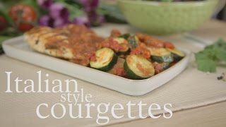 Slimming World Synfree easy Italian style courgettes recipe  FREE [upl. by Berg]