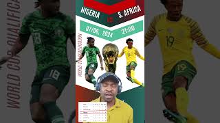 Nigeria Vs South Africa world cup qualifiers supereagles football bafanabafana MrFrank [upl. by Yrakaz274]