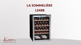 Vinoteca LS48B LaSommeliere  Vinotecaes [upl. by Durwyn]