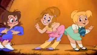 The Chipettes feat the ChipmunksBidi Bidi Bom Bom [upl. by Lantz]