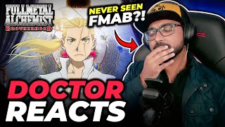 First Time Reacting to ALL Fullmetal Alchemist Brotherhood Openings amp Endings 15  Doctor Reacts [upl. by Bunting]