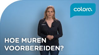 Hoe moet je je muren voorbereiden voor je gaat schilderen  Verfvragen en tips van de colora coach [upl. by Latrina]