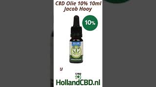 CBD Olie 10 procent 10ml Jacob Hooy cbd cbdolie cbdjacobhooy shorts [upl. by Taro]