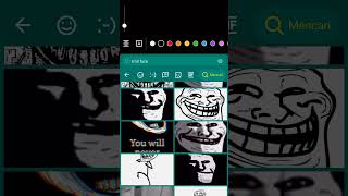 Tutorial Troll Face Meme youtubeshort trollfacememe shorts fypシ゚viral BOCILSTUDIO4321 [upl. by Kauslick531]