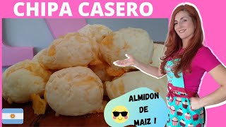 RECETA CHIPA CASERO CON ALMIDON DE MAIZ [upl. by Lawrence]