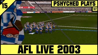 107  AFL Live 2003 15  Round 15  Kangaroos vs Fremantle Dockers [upl. by Leinoto]