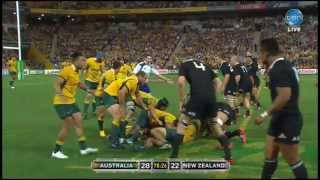 Last 6 Minutes All Blacks Wallabies Bledisloe Cup 2014 [upl. by Eymaj]