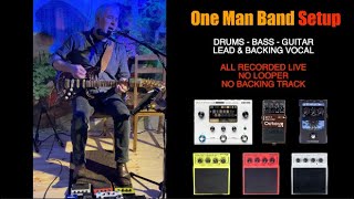 The Essential quotOne Man Bandquot Pedalboard Ampero 2  Boss OC5  Roland SPD  TC Helicon [upl. by Noek]