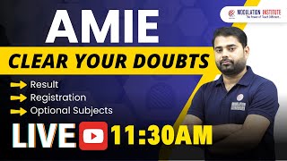 Live Discussion 11300 AM on AMIE Results Registration in SecB Best Optional Subjects [upl. by Carmela]