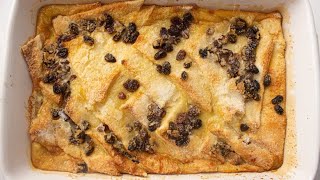 Irish Bread And Butter Pudding Recipe [upl. by Dermot]