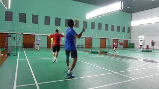 18Jun24 CRC Badminton Lim Hoe KhengTang Heng Teik vs Tan Heap CheeOng Hock Aik [upl. by Shelbi]