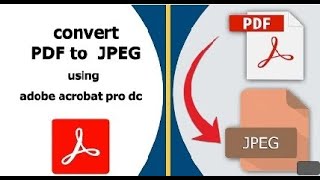 How to Convert PDF to JPG convertpdftojpg pdftojpg [upl. by Nakeber]