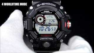 GSHOCK MASTER OF G RANGEMAN GW9400 Demonstration Gショック レンジマン デモンストレーション [upl. by Stoffel141]