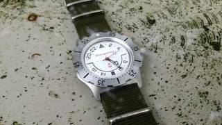 Vostok Komandirskie K35 water test [upl. by Clement]