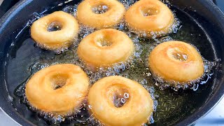 15 Minutes Homemade Donuts  No Yeast Donuts Tasty Doughnuts [upl. by Eemiaj197]