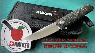 Show amp TELL 5  Böker Plus Kwaiken Compact Overview amp First Impressions [upl. by Eylsel]