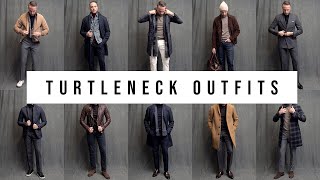 10 Different Turtleneck Outfits  Ways To Wear A Turtleneck [upl. by Asila]