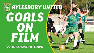 GOALS ON FILM  Aylesbury United 13 Biggleswade Town  McElroy scores late consolation for Ducks [upl. by Fitton245]