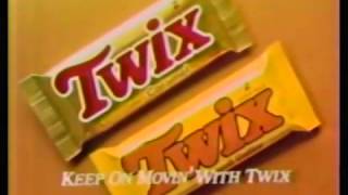 Twix  Keep on movin with Twix Commercial 1980s [upl. by Dita]