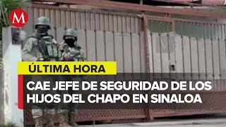 Capturan a ‘El Nini’ líder de las fuerzas especiales de Los Chapitos en Sinaloa [upl. by Lap924]