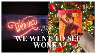 Celebrating Christmas Early amp Seeing Wonka 🍫✨  Vlogmas Day 18 [upl. by Grizel]