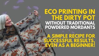 How to Eco Print on Fabric  Step by Step botanicalprinting ecoprint sustainabletextiles [upl. by Toddy539]