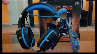 Kotioneach G9000 Gaming Headset  Unboxing and Review  Best Gaming Headphone for Pubg and Freefire [upl. by Anerb]