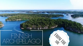 FINNISH ARCHIPELAGO FROM THE AIR [upl. by Aldric555]