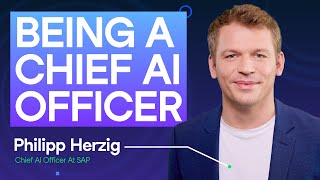 203 How a Chief AI Officer Works  Philipp Herzig Chief AI Officer at SAP [upl. by Ydnagrub446]